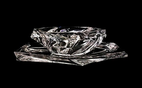 تصویر 3 از پیاله و پیش دستی بلور مقاوم با طراحی مدرن و کلاسیک