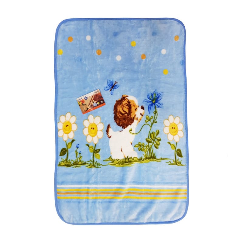 تصویر 2 از پتو گلبافت کودک نرم و لطیف با رنگ‌ های شاد و طرح‌ های فانتزی