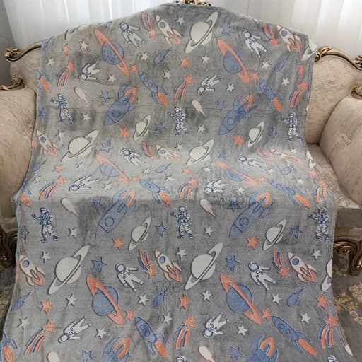 تصویر 2 از پتو های شب نما با جلوه درخشان فانتزی کودکانه