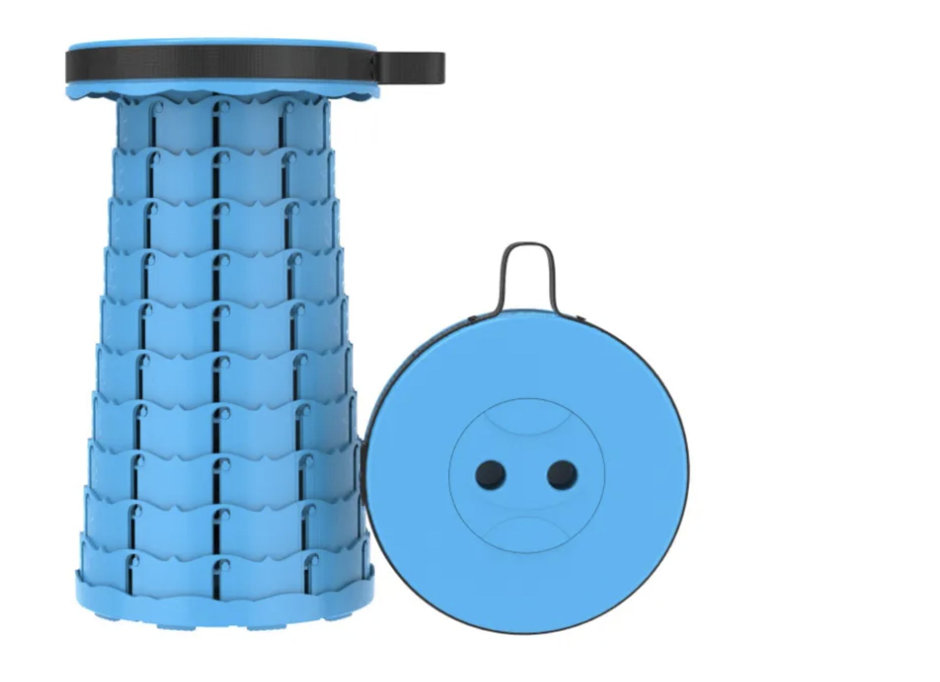 تصویر 1 از صندلی مسافرتی تلسکوپی مناسب سفر، کمپینگ و فعالیت‌ های فضای باز