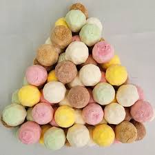 تصویر 4 از بستنی خشک انجمادی با طعم هلو مناسب تزئین دسر های پذیرایی