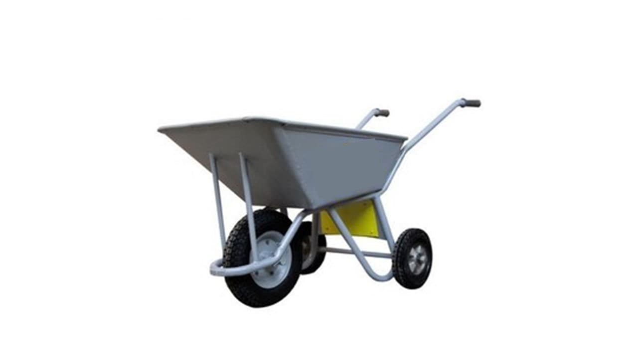 تصویر 4 از فرغون سه چرخ طراحی شده برای افزایش تعادل و هدایت آسان هنگام حمل وسایل