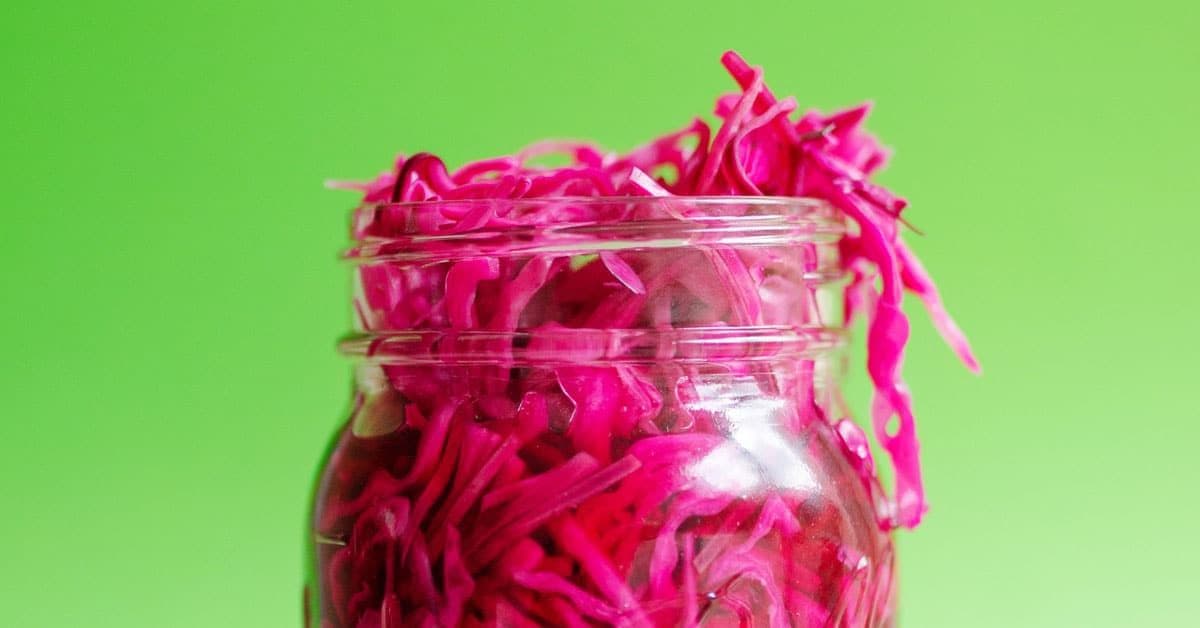 تصویر 4 از ترشی کلم قرمز تهیه شده با سبزیجات تازه محلی با مزه ای دلنشین