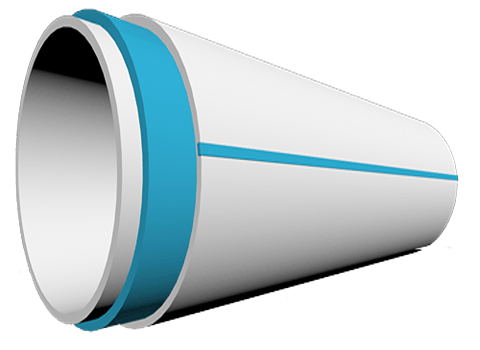 لوله پلی‌ اتیلن سه لایه مقاوم در برابر اسید و مواد شیمیایی