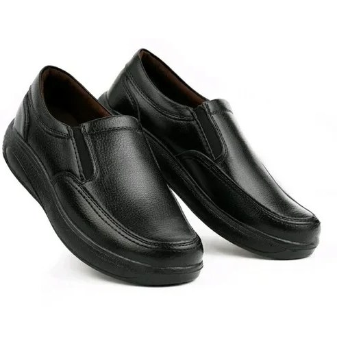 کفش مردانه چرم اصل رسمی با زیره نرم