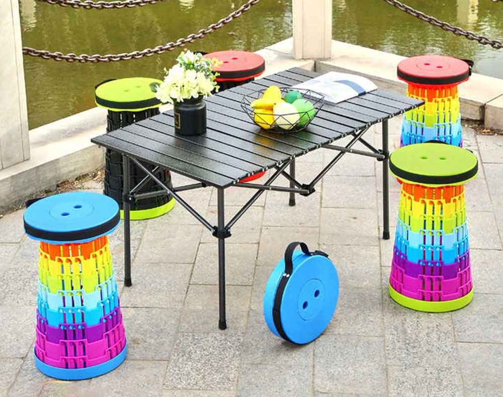 تصویر 3 از صندلی مسافرتی مدل تلسکوپی طراحی ارگونومیک با ستون‌های قابل کشش