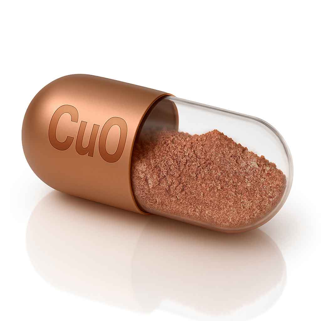 نانو اکسید مس خلوص بالا مناسب فرمولاسیون