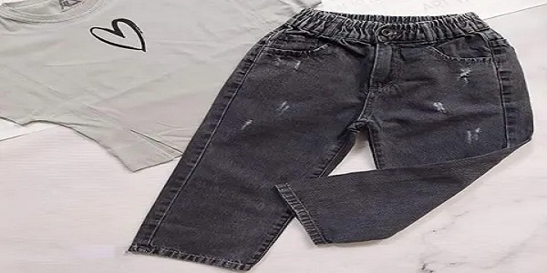 تصویر 1 از شلوار جین نیم بگ مردانه با پارچه ترک وارداتی با رنگ ثابت