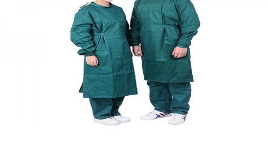 تصویر 2 از گان سبز پزشکی مخصوص استفاده مراکز درمانی