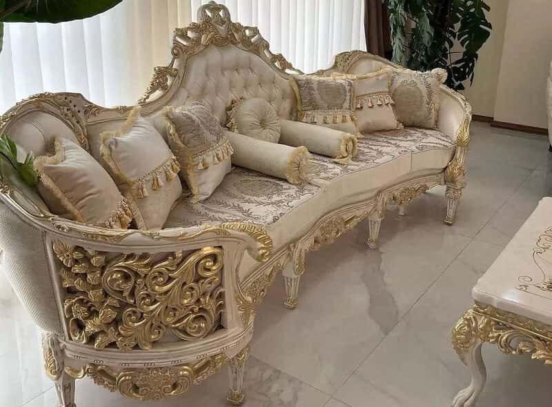 تصویر 3 از کوسن مبل سلطنتی با طراحی لوکس و پارچه درجه یک