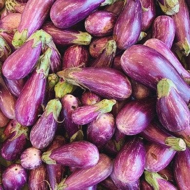 تصویر 4 از بادمجان فرنگی با سایز های متنوع برای تهیه پیش غذا