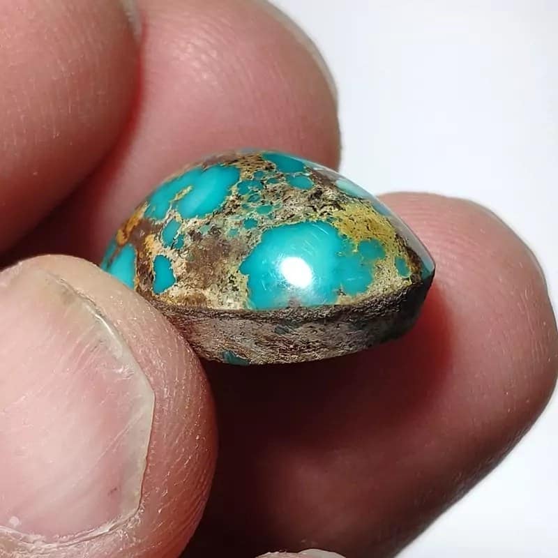 سنگ فیروزه نیشابور سبز مناسب جواهرات نفیس