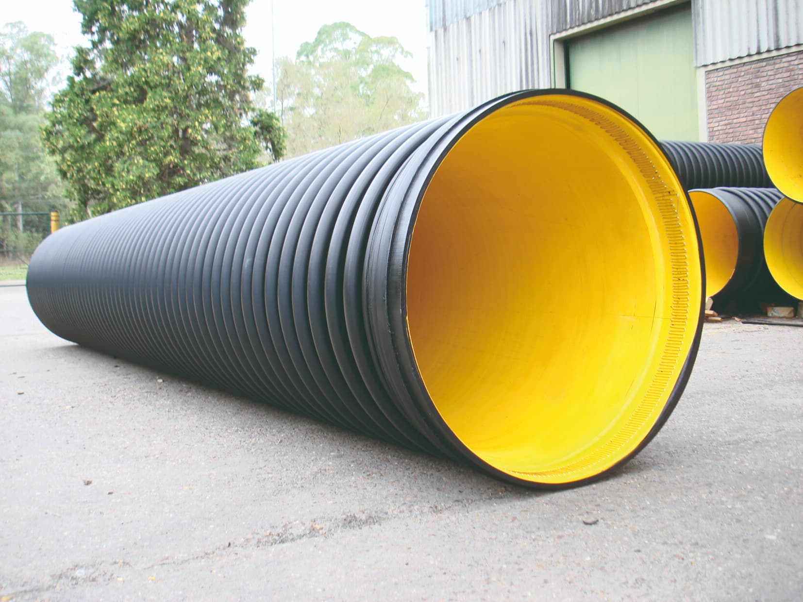 تصویر 2 از لوله کاروگیت زهکشی با مقاومت مکانیکی بالا و عمر طولانی