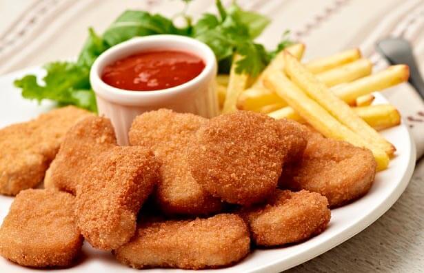 تصویر 2 از ناگت سالامون با فیله تازه و بافت لطیف