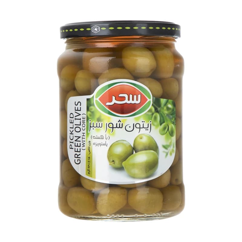 تصویر 1 از زیتون شور سحر در بسته بندی تازه و کاملا طبیعی