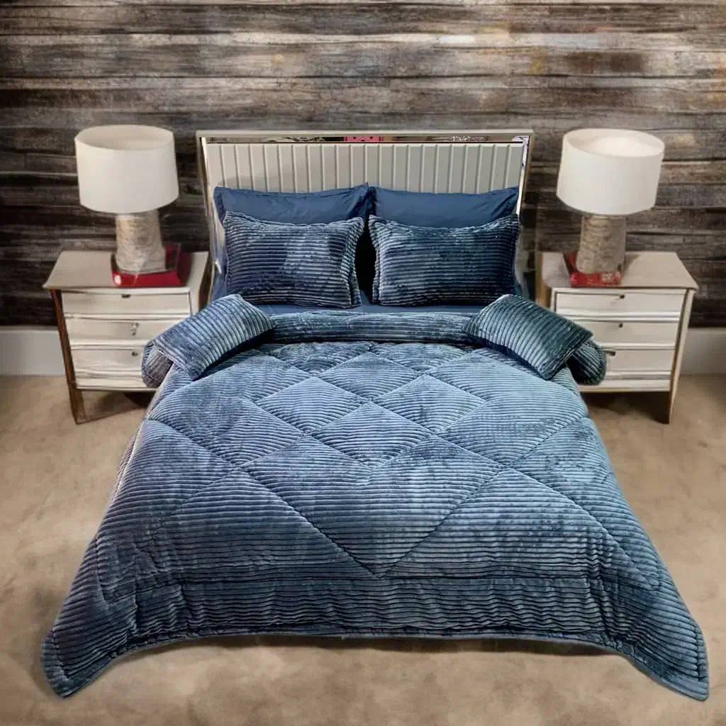 قیمت عمده و عرضه با کیفیت سرویس روتختی مخمل کرکره ای