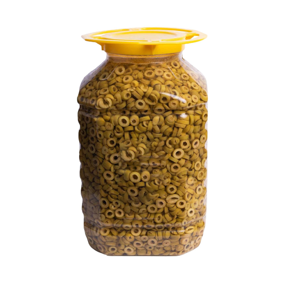 تصویر 1 از زیتون سبز اسلایسی با کیفیت عالی و تازگی طولانی مدت