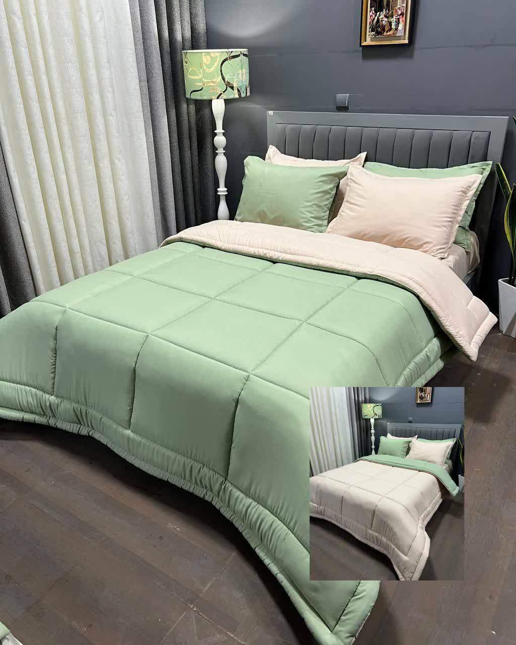 تصویر 1 از پخش عمده و قیمت مناسب سرویس روتختی پارچه میکرو تکرنگ