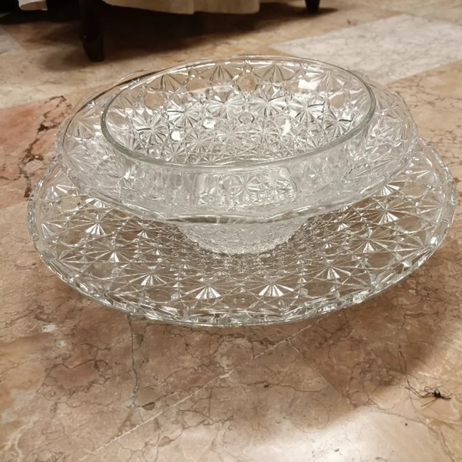 تصویر 1 از ظروف کریستال فرانسوی مجموعه لوکس با بافت ظریف و مستحکم