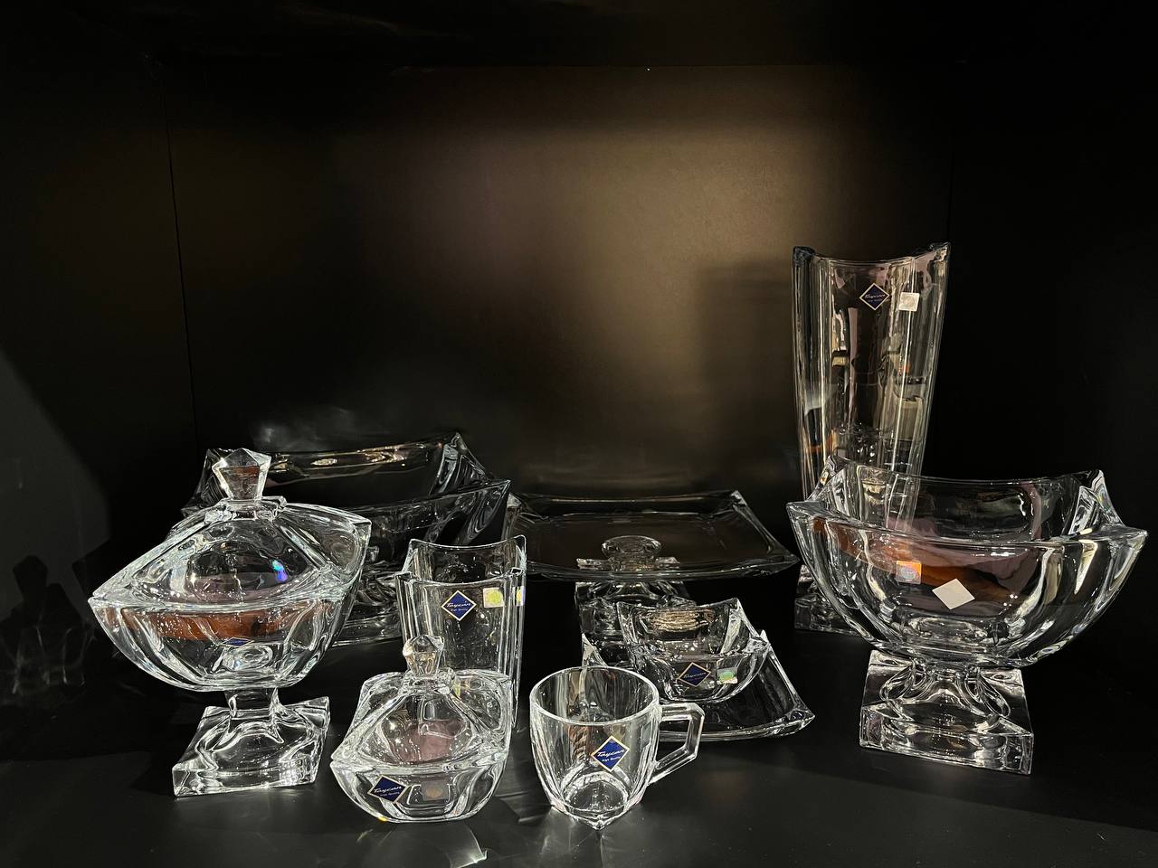 تصویر 4 از ظروف کریستال اهواز طرح مقاوم با شفافیت ویژه