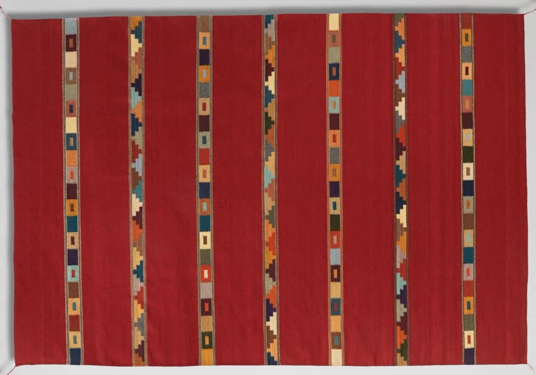 تصویر 3 از گلیم دستباف ایرانی با طرح های سنتی و رنگ بندی متنوع