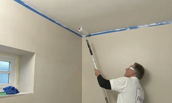 تصویر 2 از رنگ پلاستیک وانیلی مناسب دیوار های گچی و سیمانی