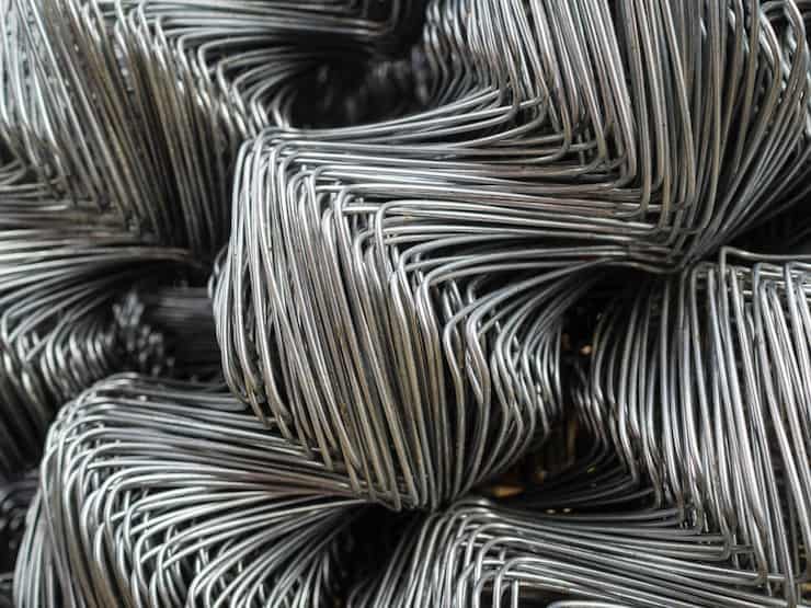 سیم مفتولی گالوانیزه بدون روکش فنری