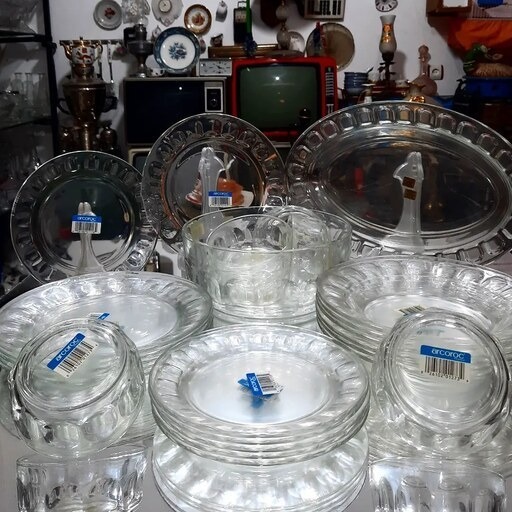 تصویر 1 از ظروف کریستال انگشتی مجموعه خاص با پرداخت دقیق