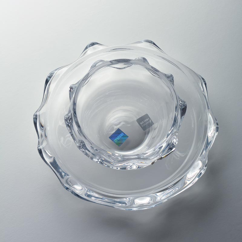 تصویر 1 از ظروف کریستال کن کن مجموعه یکپارچه با جلوه بلوری