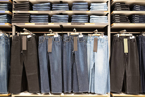 تصویر 3 از شلوار جین بوت کات مردانه با پارچه نرم با قابلیت شستشوی مکرر