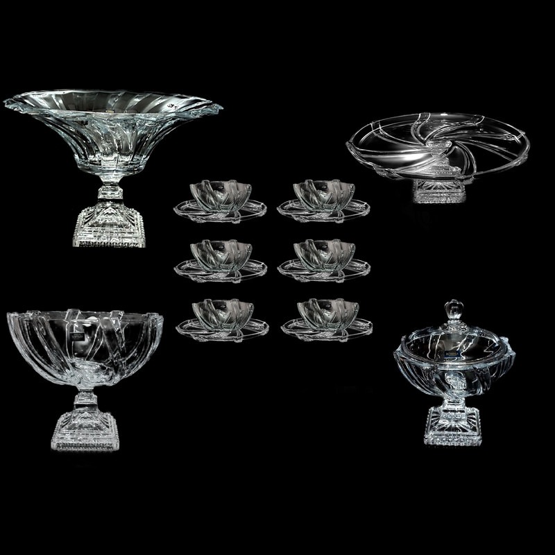 تصویر 1 از ظروف کریستال چک جدید طراحی نوآورانه شفافیت درخشان