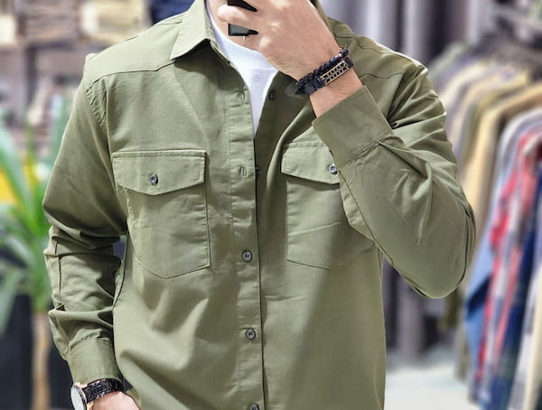 تصویر 3 از پیراهن مردانه دو جیب مجلسی مناسب جشن و مراسم های خاص