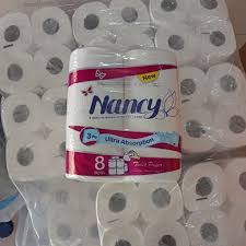 دستمال توالت نانسی بافت نرم چند لایه کاملا بهداشتی