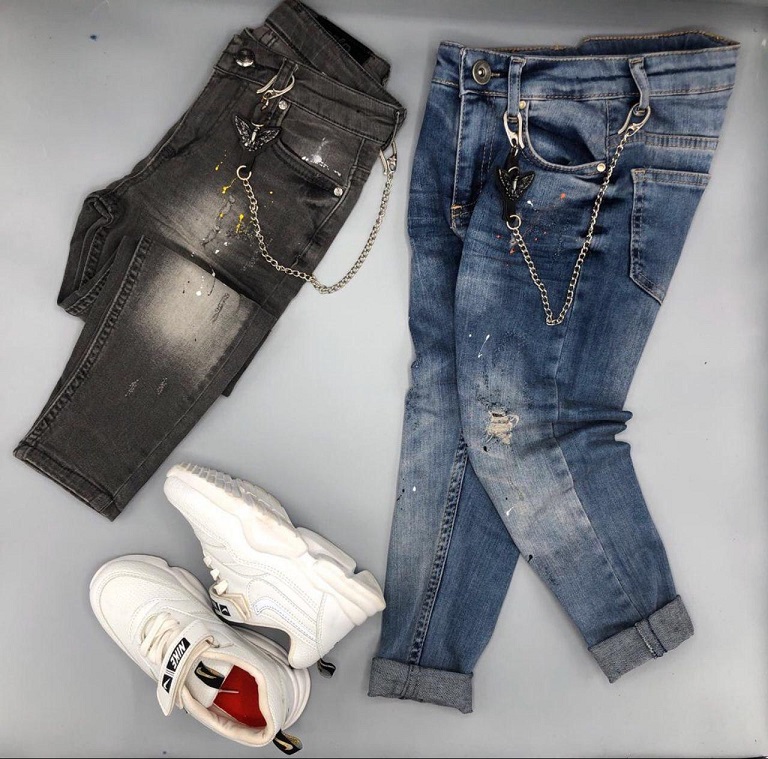 تصویر 1 از شلوار جین ترک درجه یک با درز های محکم و مقاوم در برابر پارگی