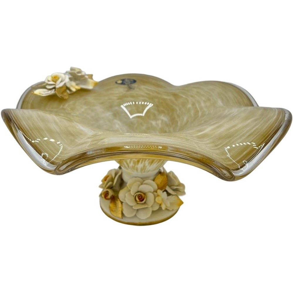 تصویر 2 از ظروف کریستال مورانو سطح مقاوم و بافت ظریف بلورین