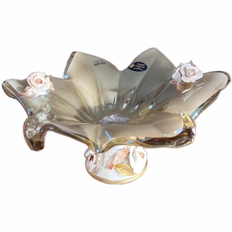 تصویر 4 از ظروف کریستال مورانو سطح مقاوم و بافت ظریف بلورین