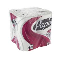 تصویر 2 از دستمال توالت پاپیا 6 عددی مقاوم فشرده و نرم