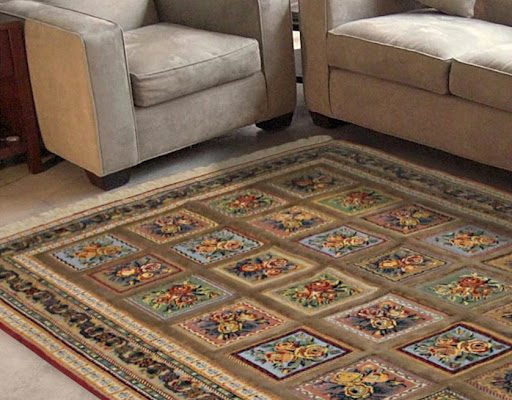 تصویر 2 از گلیم دستبافت یزد با ساختار سنتی و بافت منظم