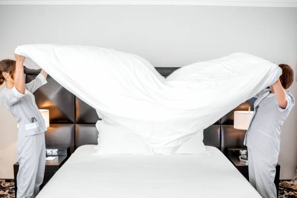 تصویر 4 از ملحفه هتلی تک نفره ضد الکتریسیته ساکن جهت جلوگیری از چسبندگی به بدن