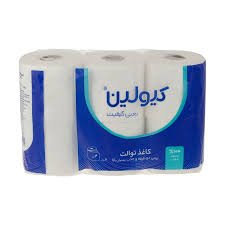 تصویر 3 از دستمال توالت 4 رول کیولین بسته‌ بندی کوچک مناسب برای استفاده روزانه