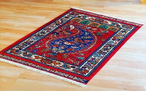 تصویر 1 از گلیم دستبافت سنتی با رنگ‌ بندی هماهنگ و طبیعی