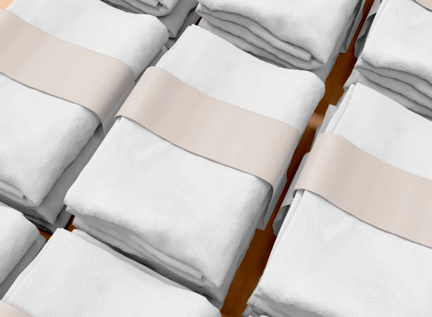 تصویر 5 از ملحفه هتلی سفید با ضخامت متوسط و بافت متراکم