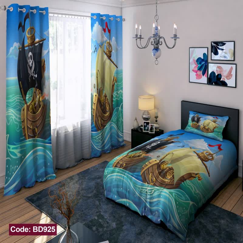 تصویر 2 از روتختی فانتزی یک‌ نفره پنبه‌ ای نرم و لطیف مناسب خواب راحت