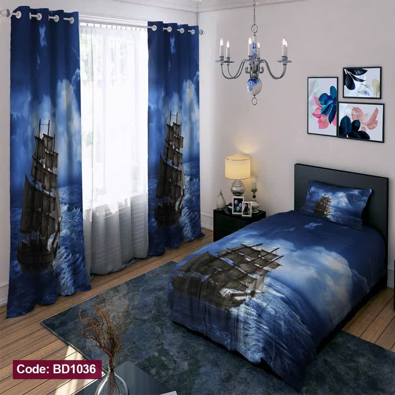 تصویر 3 از روتختی فانتزی یک‌ نفره پنبه‌ ای نرم و لطیف مناسب خواب راحت