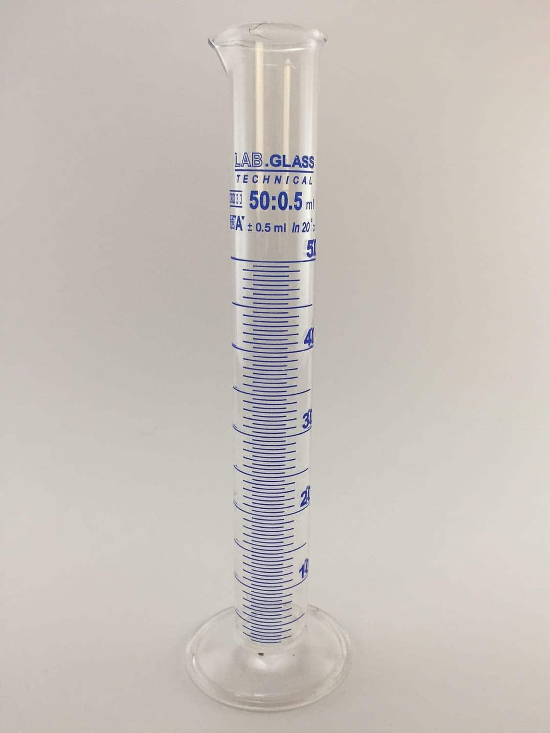 تصویر 4 از لوله آزمایشگاه شیشه ای مدرج ضد شکستگی مناسب آزمایش‌ های شیمیایی