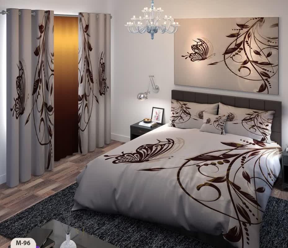 تصویر 3 از روتختی سه بعدی یک نفره با طرح سنتی و پارچه مرغوب