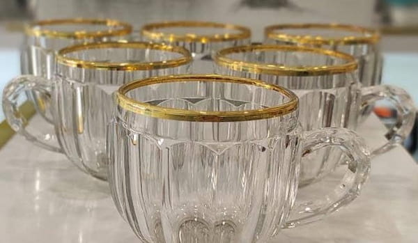 تصویر 4 از لیوان بلور شربت خوری با دوام و کیفیت تضمین شده