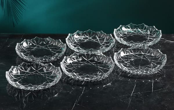 پیش دستی بلور کوچک مقاوم و با دوام مناسب استفاده روزمره