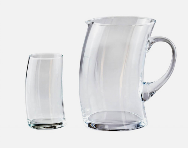 تصویر 1 از پارچ و لیوان بلور ترکیه با طراحی مدرن و جذاب برای دکوراسیون