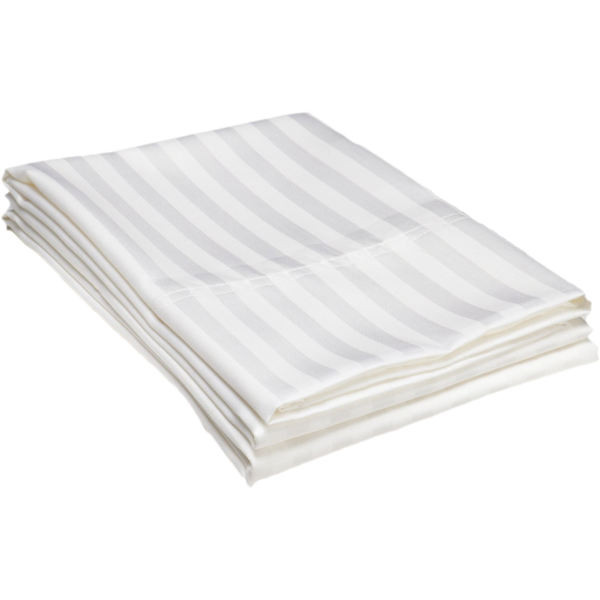 ملحفه هتلی سفید با ضخامت متوسط و بافت متراکم